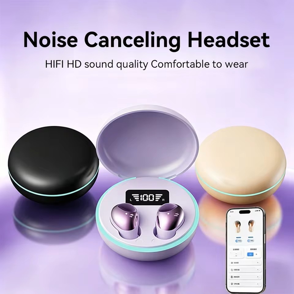 Sleep Mask Headphones Bluetooth - Mini Invisible Wireless Bluetooth Earbuds Smallest