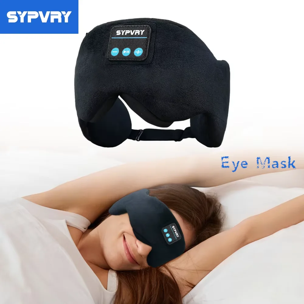 Sleep Mask Headphones Bluetooth - Bluetooth Eye Mask with Headphones for