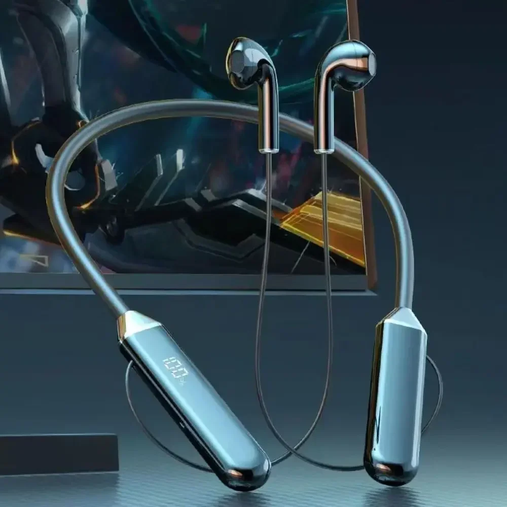 Magnetic Earphone D18 Wireless - огляд і ціна Magnetic Neckband Sports Earphones