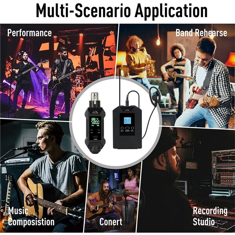 J-11U Wireless In-Ear Monitor  - огляд і ціна In Ear Monitors For Singers
