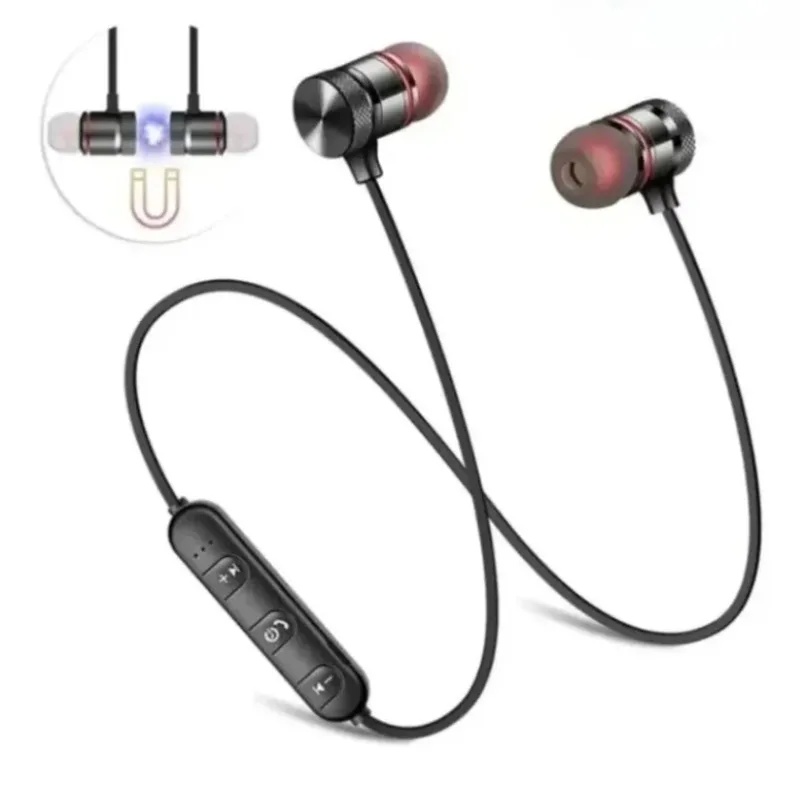 1-4Pcs Neckband Bluetooth Earp - огляд і ціна Magnetic Neckband Sports Earphones