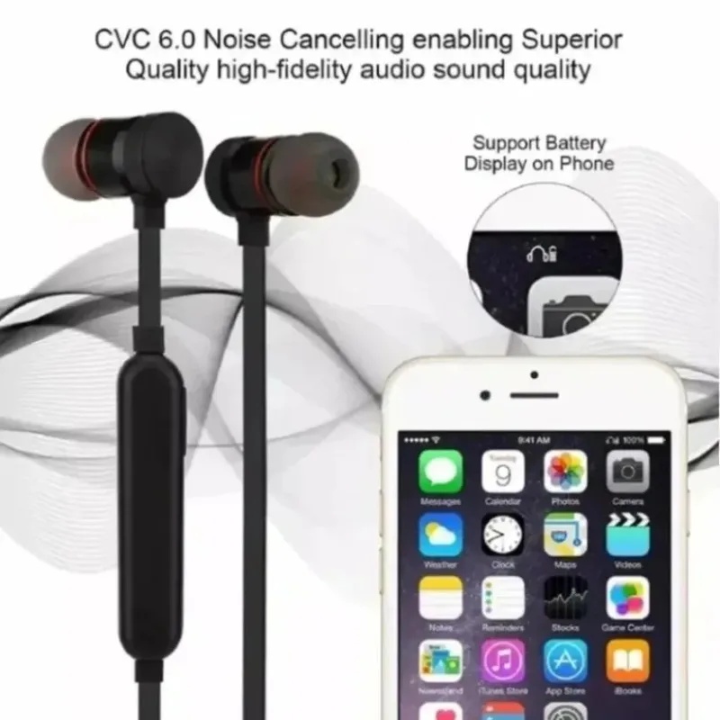 1-4Pcs Neckband Bluetooth Earp - огляд і ціна Magnetic Neckband Sports Earphones
