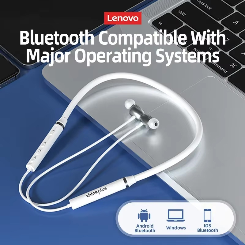 Origial Lenovo HE05X Bluetooth - огляд і ціна Magnetic Neckband Sports Earphones