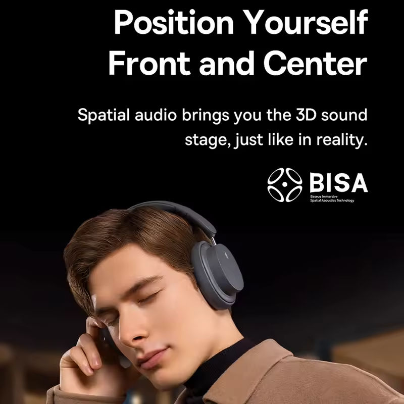 Baseus Bowie D05 Wireless Head - огляд і ціна Anc Wireless Over Ear Headphones