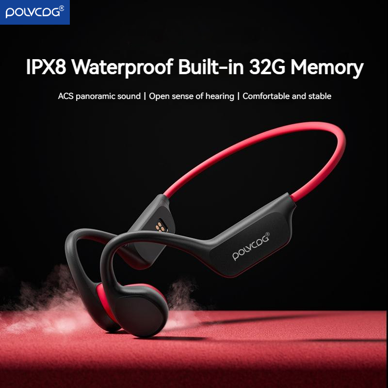 POLVCDG Bone Conduction Headse - огляд і ціна Bone Conduction Running Headphones