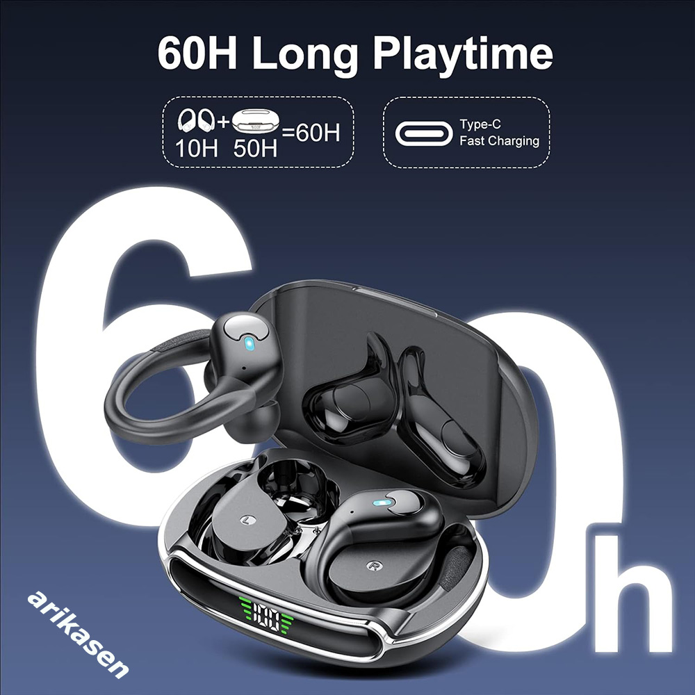Bluetooth 5.3 Headphones True  - огляд і ціна Bone Conduction Running Headphones