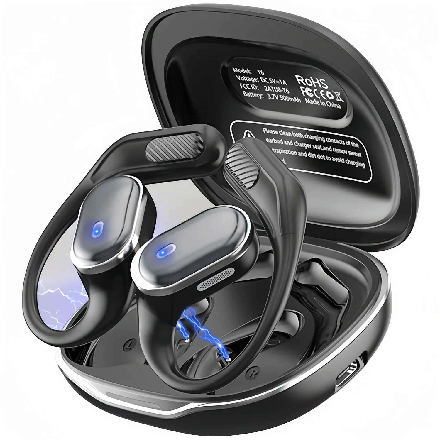 Open-Ear Headphones with Stabl - огляд і ціна Type C Wired Earphones With Mic