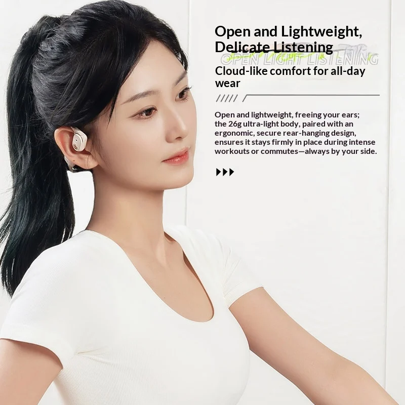 LANGSDOM AirWave Open Ear Blue - огляд і ціна Bone Conduction Running Headphones