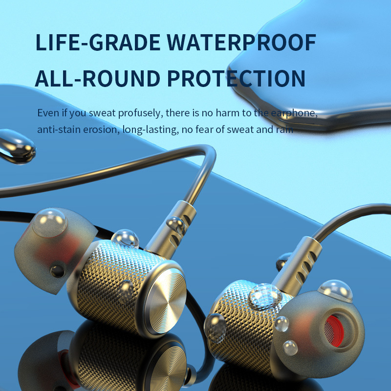 9D Wireless Bluetooth Earphone - огляд і ціна Magnetic Neckband Sports Earphones