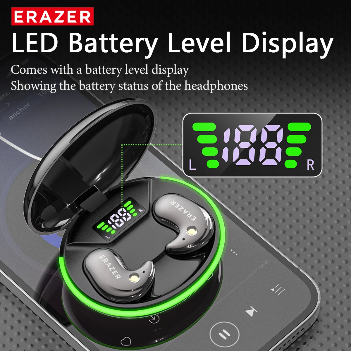 EARZER XF58 In-Ear Bluetooth H - огляд і ціна Type C Wired Earphones With Mic