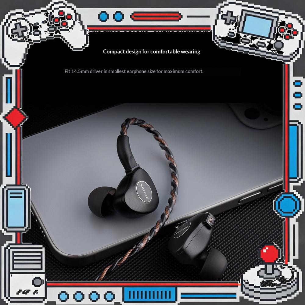 KEFINE Klanar 14.5mm Planar Ma - огляд і ціна Planar Magnetic Iem Earphones