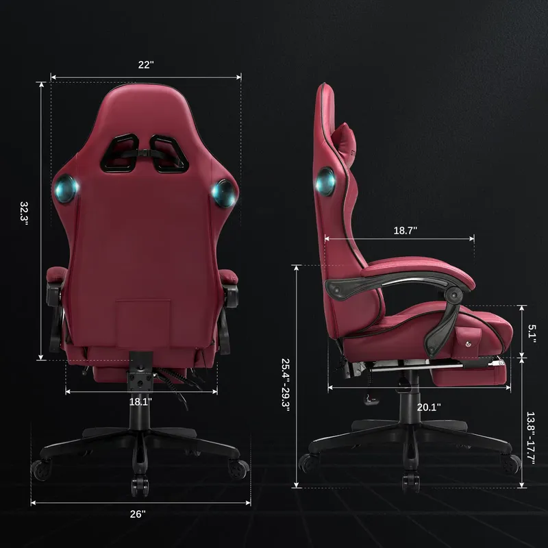 GTPLAYER Gaming Chair with Spe - огляд і ціна Speakers