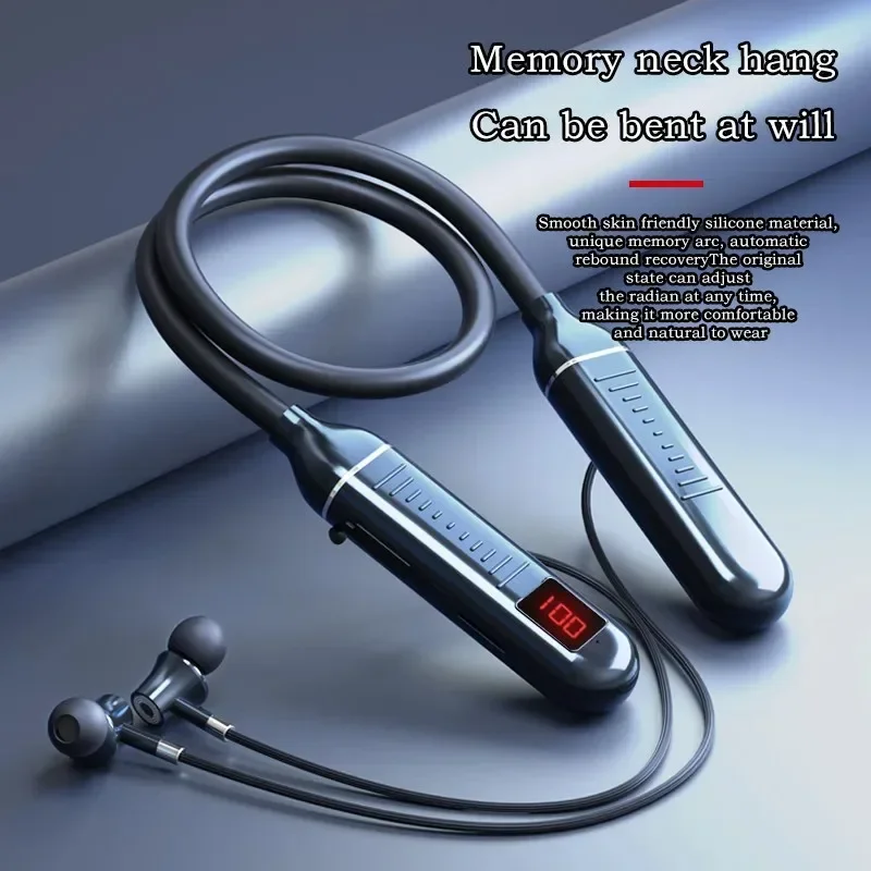 Wireless Bluebooth Earphones N - огляд і ціна Magnetic Neckband Sports Earphones