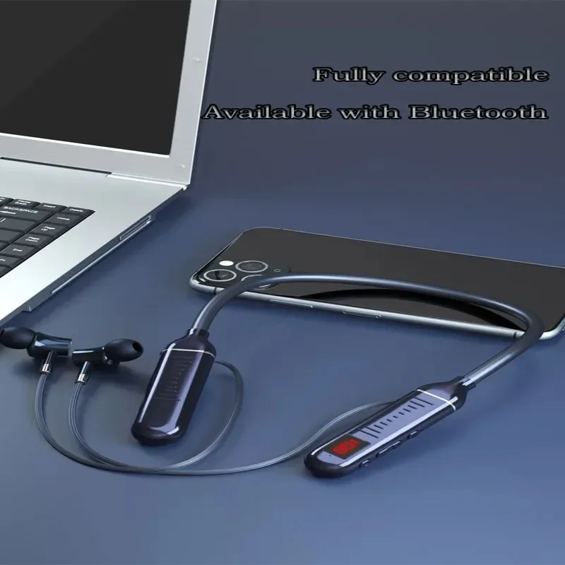 Wireless Bluebooth Earphones N - огляд і ціна Magnetic Neckband Sports Earphones